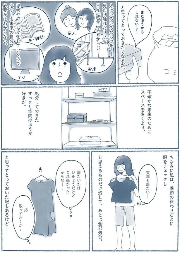 未来の自分に必要かはわからない