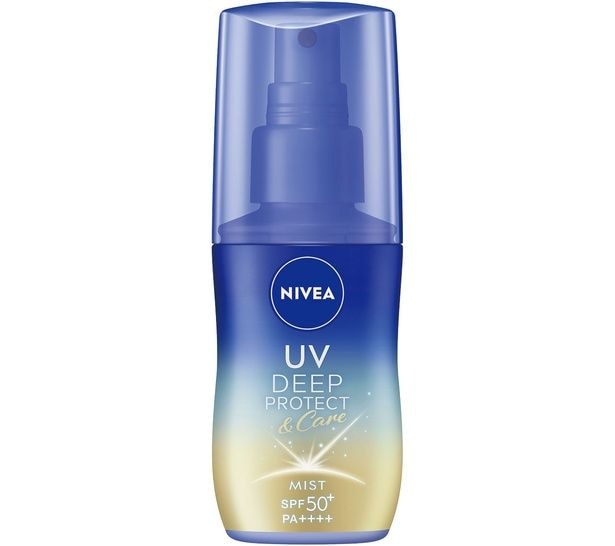 ニベアUV　ディープ プロテクト＆ケア ミルクミスト 60ml ￥1,188（編集部調べ）／ニベア花王