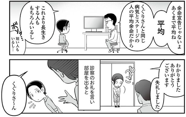 余命宣告じゃないよ　あくまで平均ね