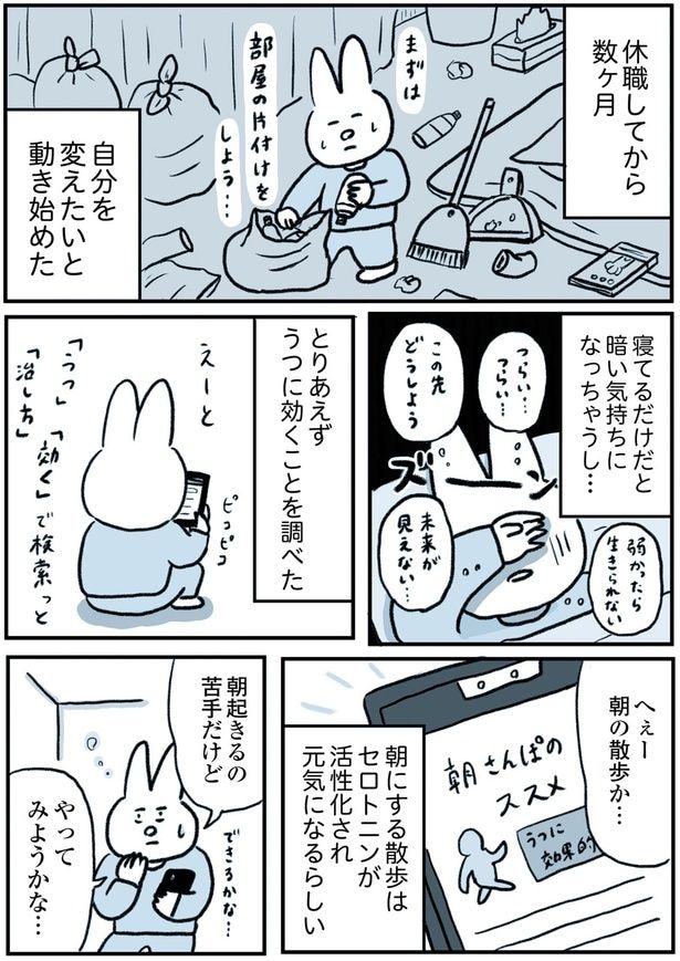 うつに効くことを調べた