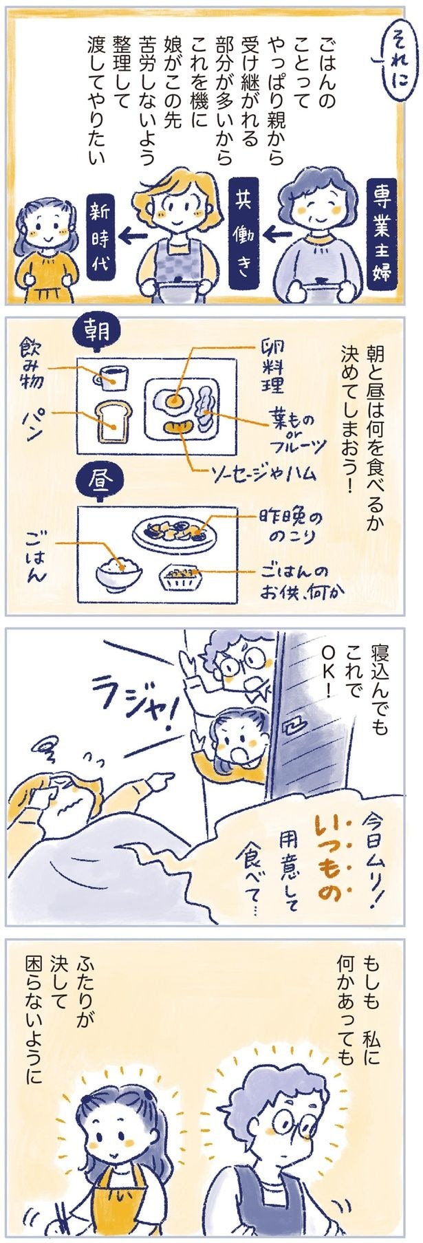 寝込んでもこれでOK!