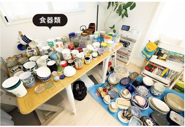 まずは全部出して量を把握＆よく使うものを選定