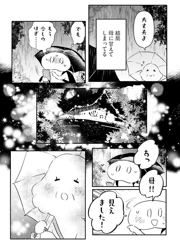 見えました！