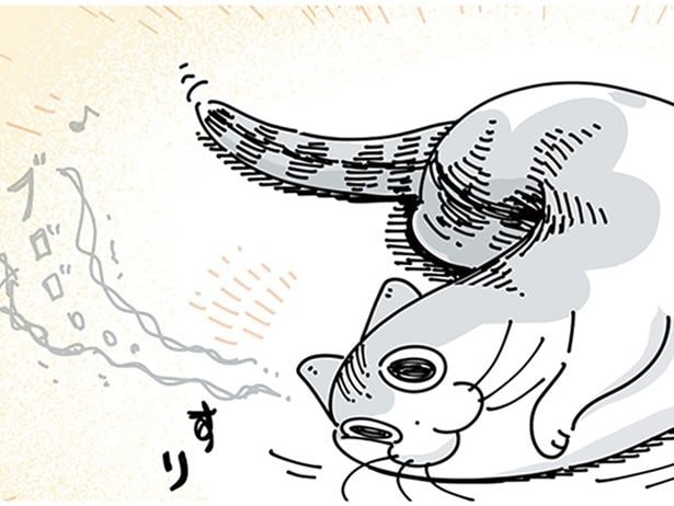 甘えたそうだけど…