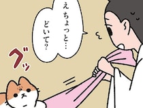 【天の羽衣とねこ】「え、ちょっとどいて」困る天女の元にやってきたのは