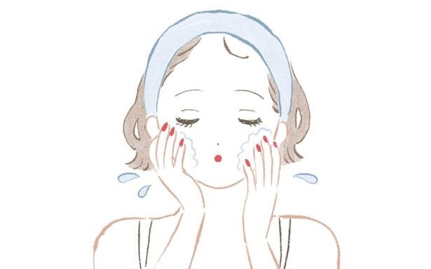 【肌にやさしい上手な落とし方】▷肌をこすらず、素早く落とすことを意識しましょう。クレンジング剤はあまりこすらなくていいオイル系がおすすめ。オイルを塗ったらぬれた手で肌に触れて、オイルを乳化させるだけでOKです