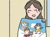 【アテナとアラクネとねこ】女神アテナと織物勝負！ アラクネが織ったのはねこ？