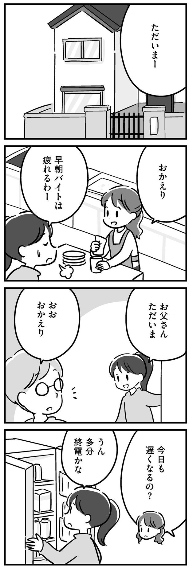 今日も遅くなるの?