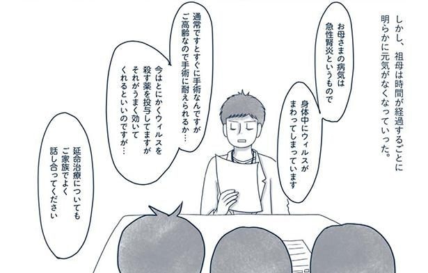 身体中にウィルスがまわってしまっています