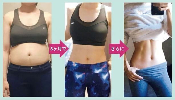 まるさんは、エクササイズ＆食事で3カ月で12kg減！　さらに＋腸活で2週間で2kg減！