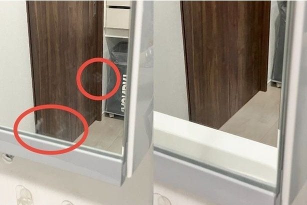 洗面台の鏡の水アカなどもきれいにできる！（▶次へ）
