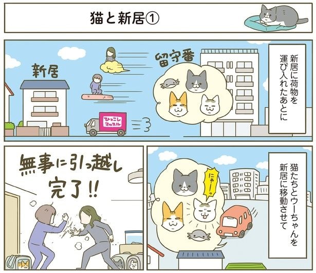 無事に引越し完了!