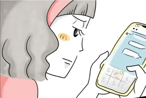 夫に証拠をつきつける動画を送信