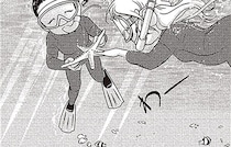 ついに沖縄の海へ！スウェーデン人漫画家が初体験したシュノーケリング