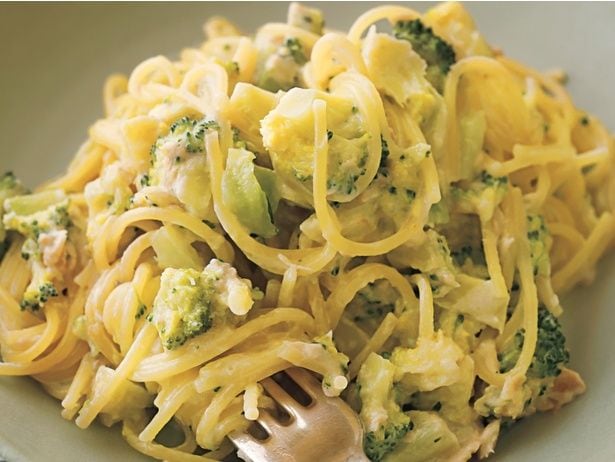 ブロッコリーとツナのクリームパスタ