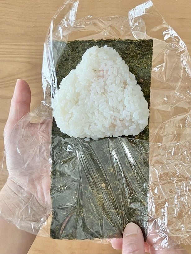 おにぎりの角が上向きならOK！（▶次へ）