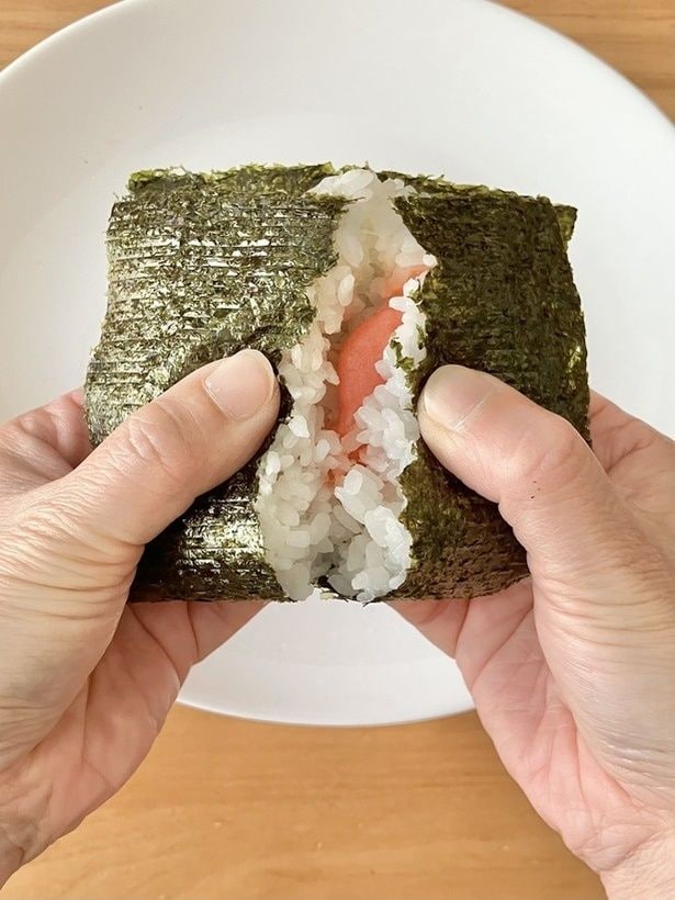 時間が経ってもパリッパリ!(▶ラップと海苔の相性は?)