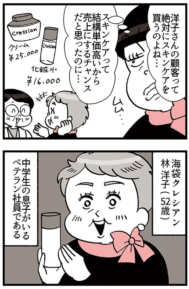 『デパコスカウンターは今日も修羅場です ～BA下剋上物語～』より