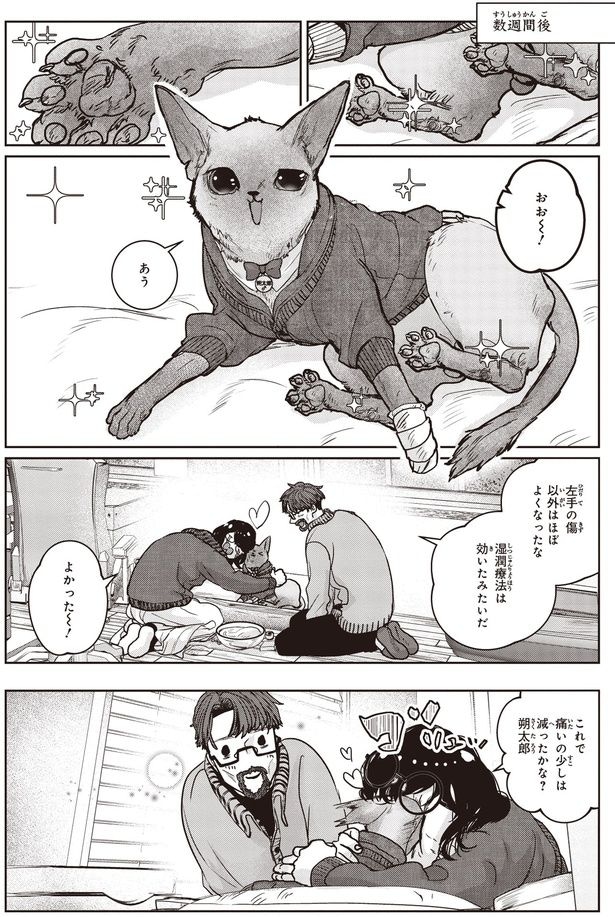 湿潤療法は効いたみたいだ