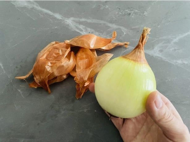 身を傷つけずに皮がつるんとむけた(▶皮は?)