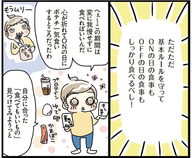 この期間は変に我慢せずに食べればいいんだ