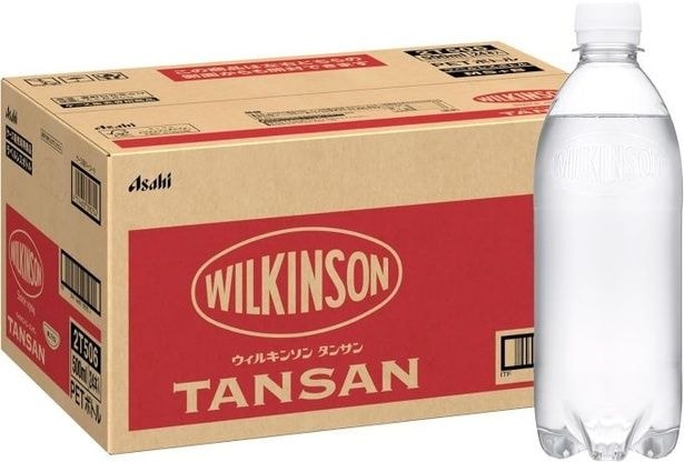 ウィルキンソン タンサン ラベルレスボトル 500ml×24本 [炭酸水] [Amazon限定ブランド] [アサヒ飲料] [MS＋B]