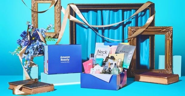 「Amazon Beauty Collection 」スカイブルーBOX