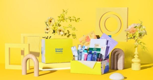 「Amazon Beauty Collection」グロウイエローBOX