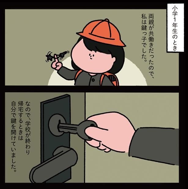 鍵っ子でした