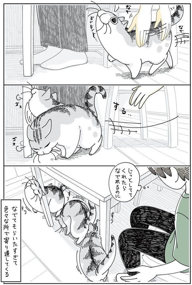 じっとしててくれたら
