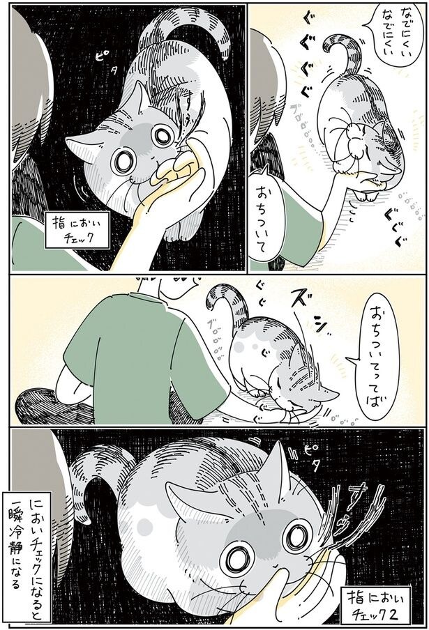 指においチェックの時は一瞬冷静に