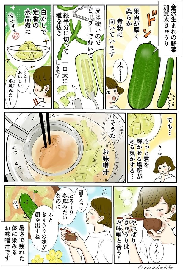 金沢生まれの野菜 加賀太きゅう
