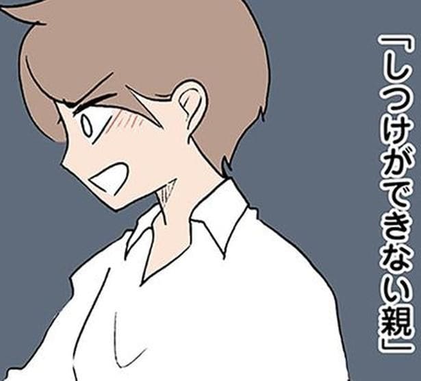 「しつけができない親」