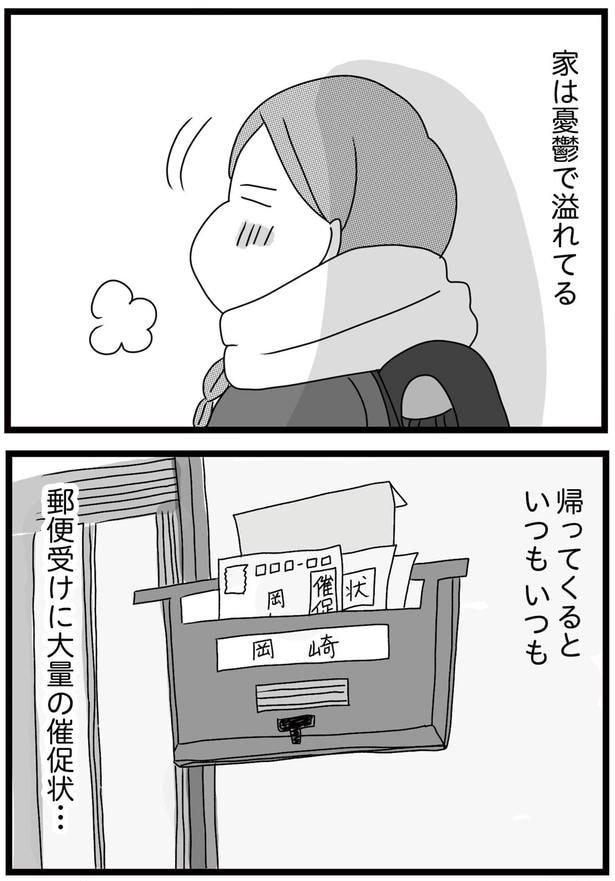 大量の督促状…