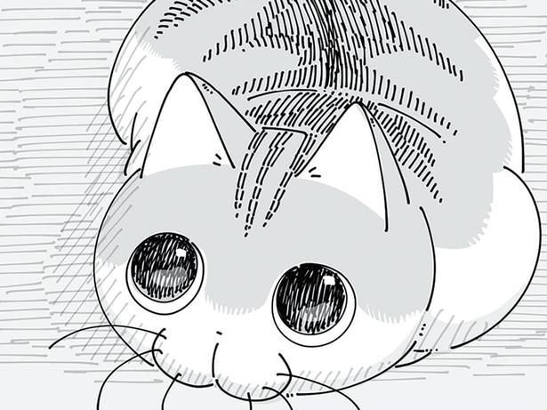 なんだか目が泳いでいる…？