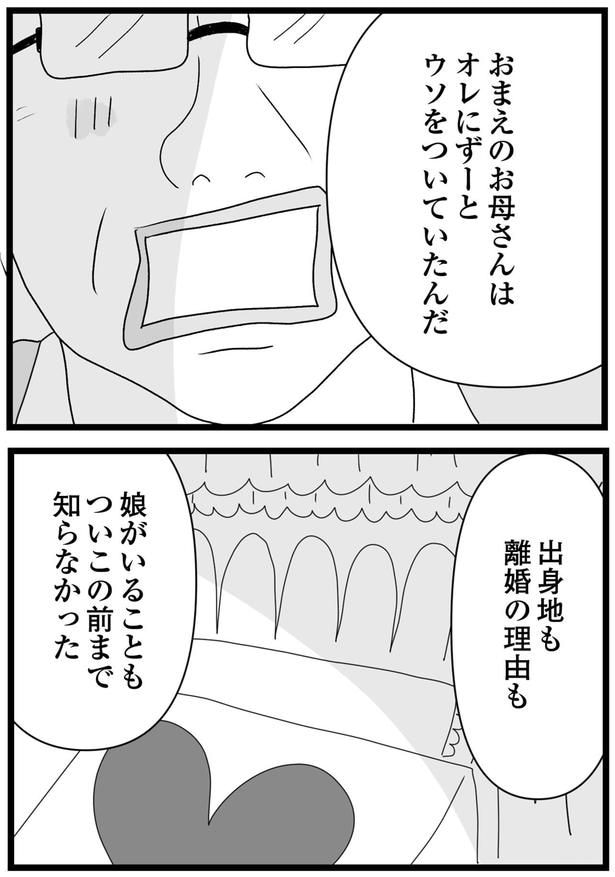 出身地も離婚の理由も