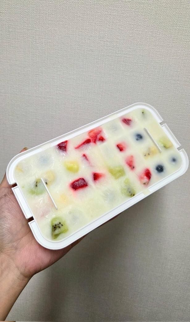 製氷皿で簡単に!▶作り方のポイント(⇒次へ)