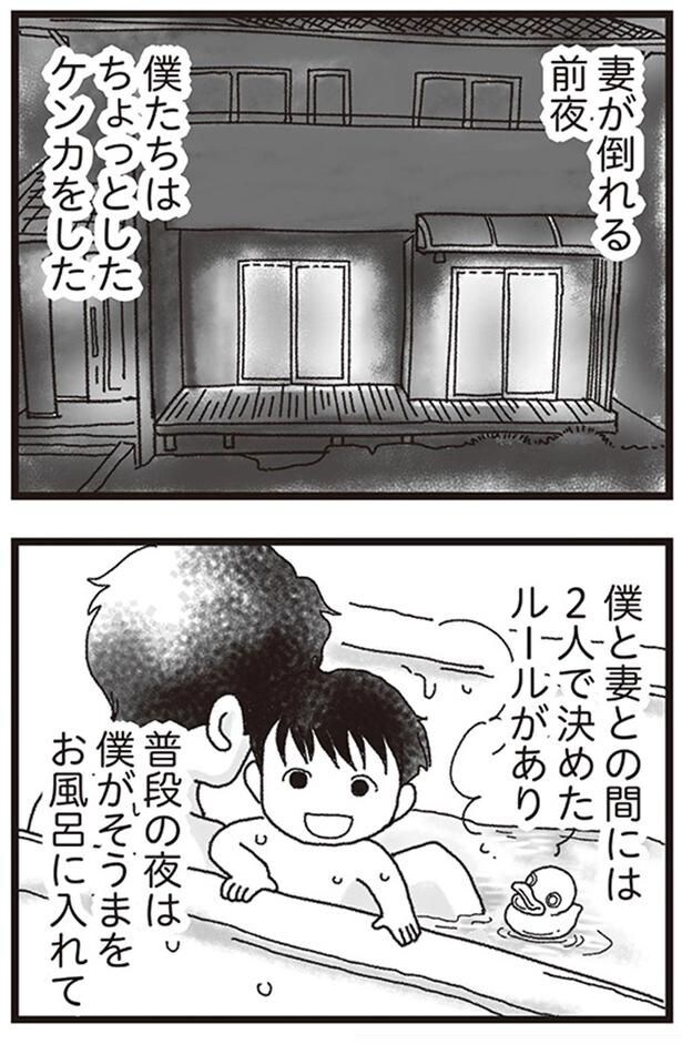 妻が倒れる前夜、僕たちはちょっとしたケンカをした