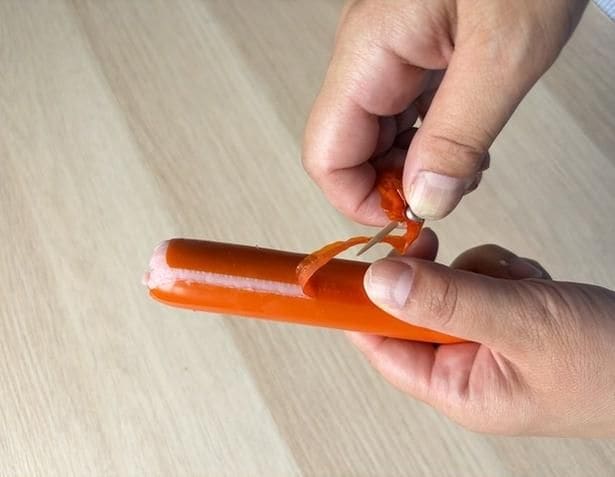 フィルムを下に引っ張る(▶次へ)