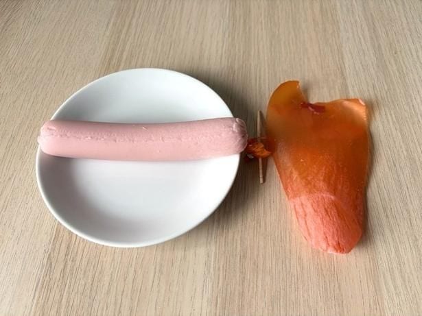 スルッと剥がれて完成(▶次へ)