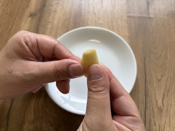 にんにくの芽を取る方法は?(▶次へ)