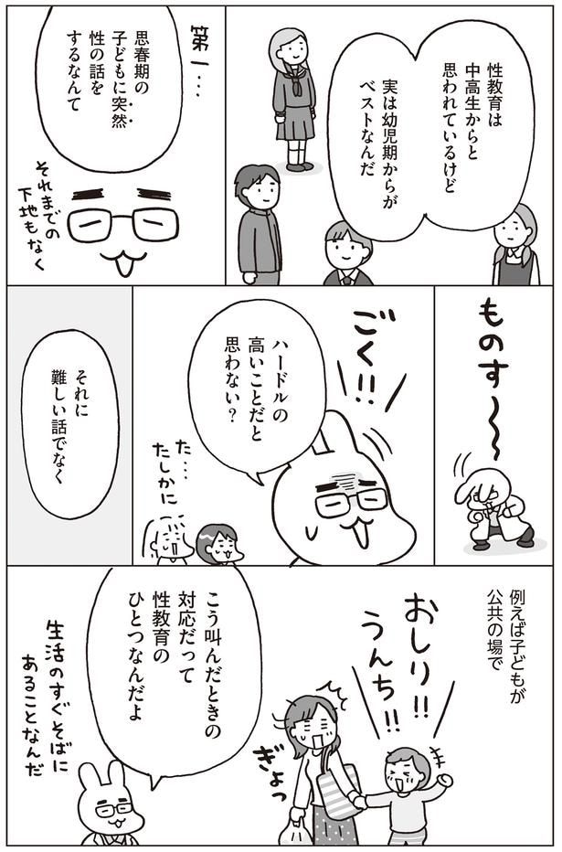 性教育は実は幼児期からがベスト