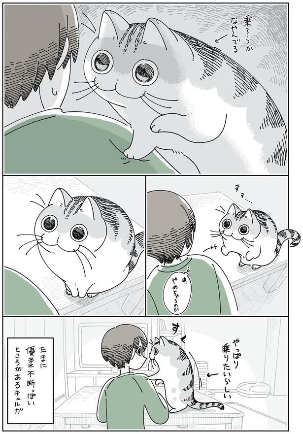 たまに優柔不断っぽい