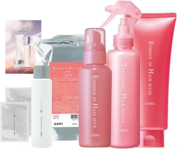 ORBISヘアミルクトータルケア&医薬部外品オルビスユードットミニローションセット