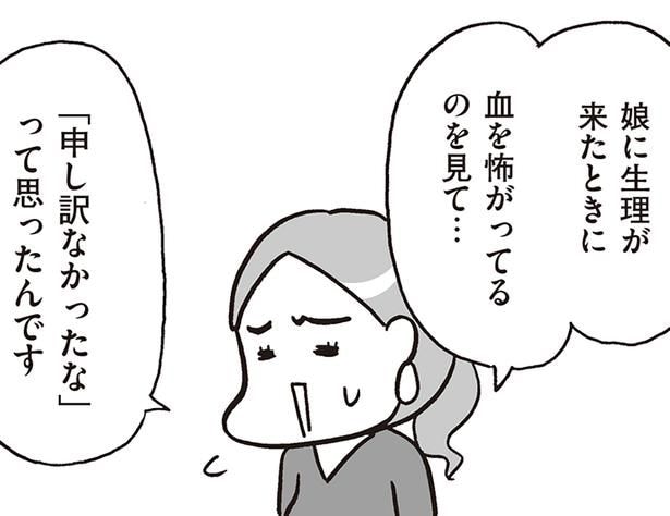 血を怖がってるのを見て…