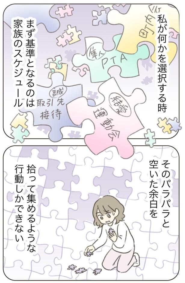 私が何かを選択する時