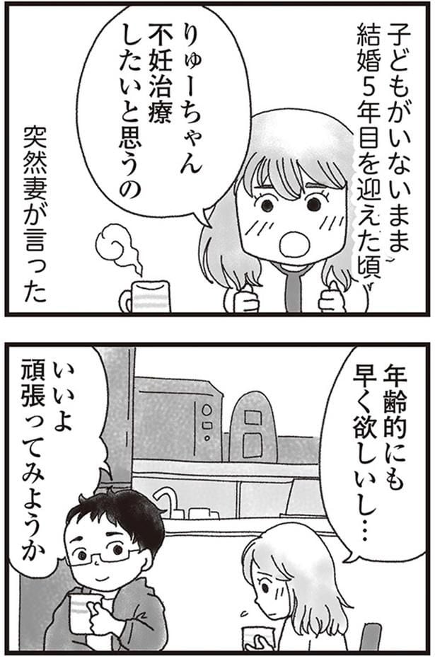 突然妻が言った
