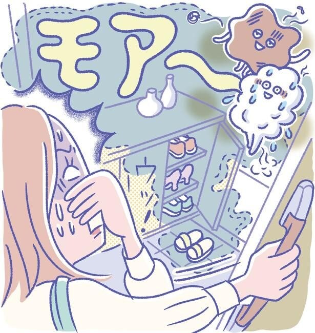 梅雨ならではのモワッとしたニオイを何とかしたい！「げた箱」の掃除テクニック