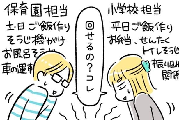 「小1の壁」に直面した共働き夫婦。「これ無理ゲーだよ！」【“生きづまる”私たち～あやみと小1の壁】（1）
