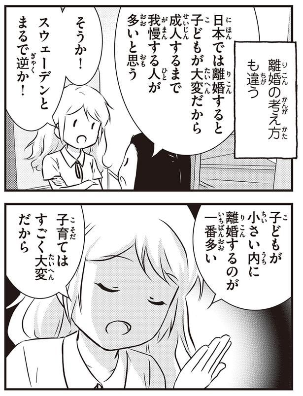 子どもが小さい内に離婚するのが一番多い